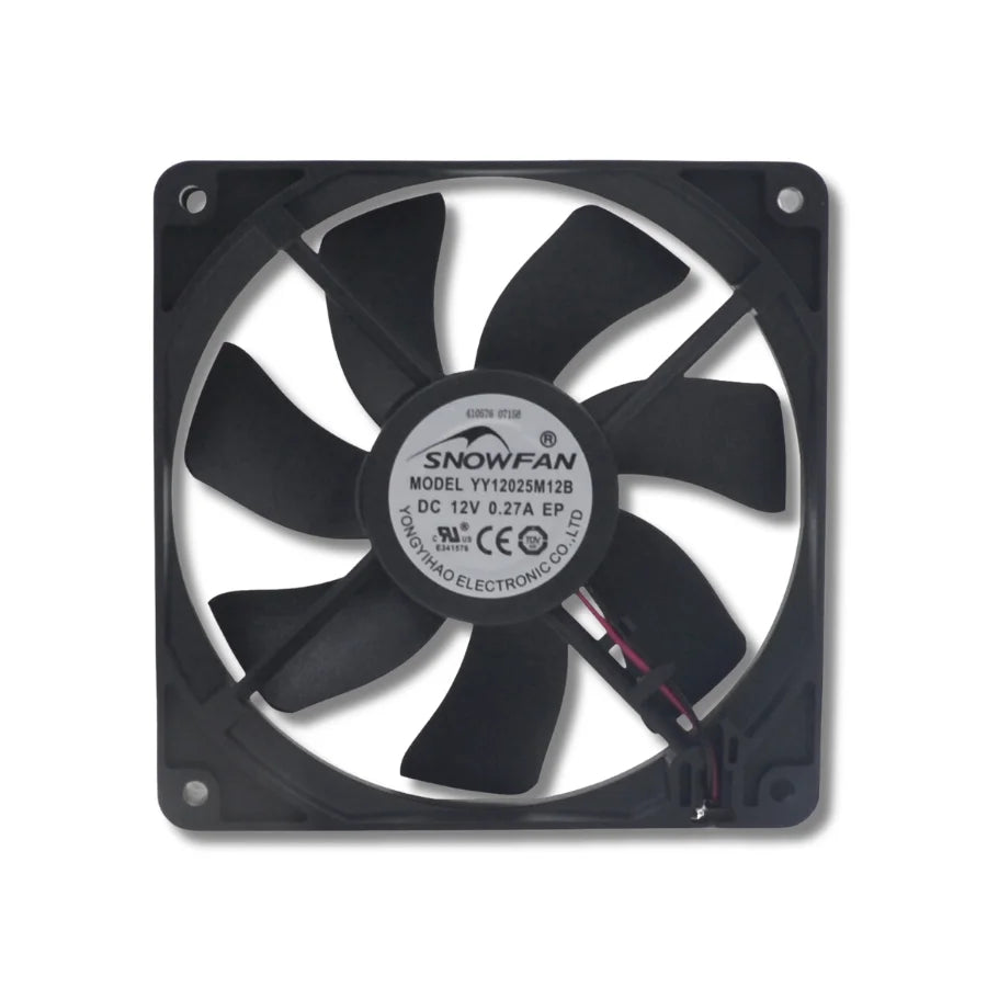 Snowfan YY12025M12B cooling fan for Avalon Q 90 TH miner